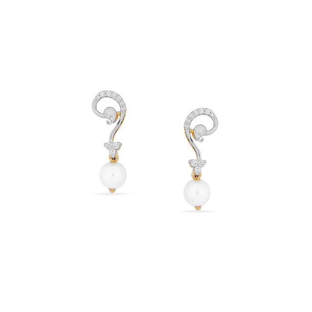 Tanishq 18KT Diamond Necklace Set for Women 4