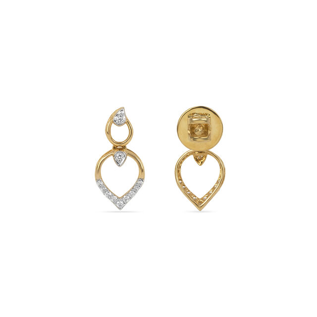 Tanishq 18KT Diamond Earrings for Women 4