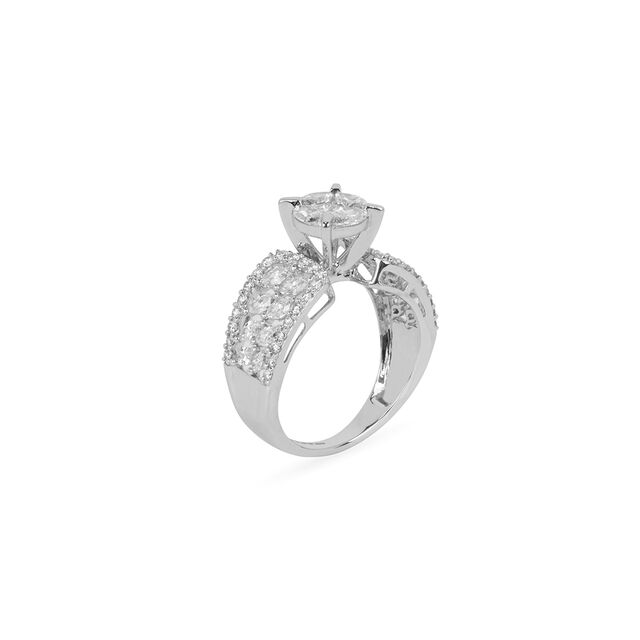 Tanishq 18KT Diamond Finger Ring for Women 2