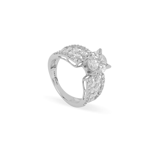 Tanishq 18KT Diamond Finger Ring for Women 4