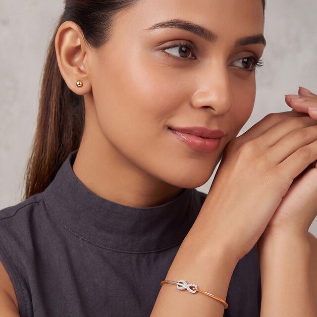 Tanishq 18KT Diamond Bangle for Women 2