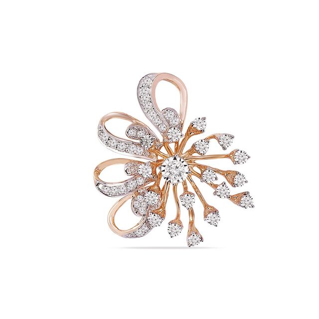 Tanishq 18KT Diamond Pendant for Women 2