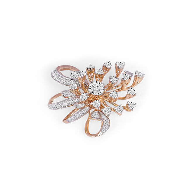 Tanishq 18KT Diamond Pendant for Women 3