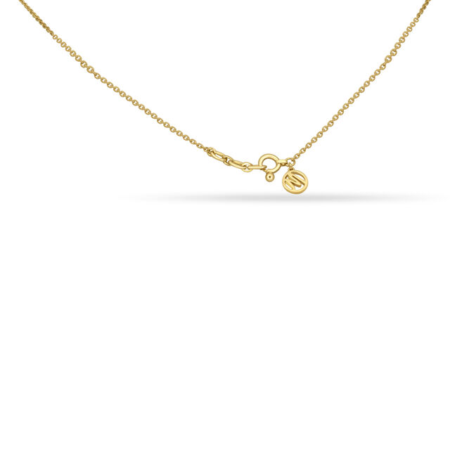 Tanishq 18 Karat Diamond Pendant with Chain for Women 2