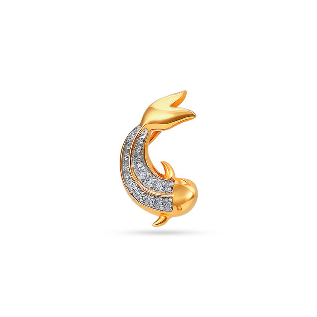 Tanishq 18 KT Diamond Pendant for Women