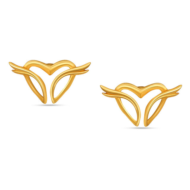Tanishq 18 Karat Gold Earrings for Women 