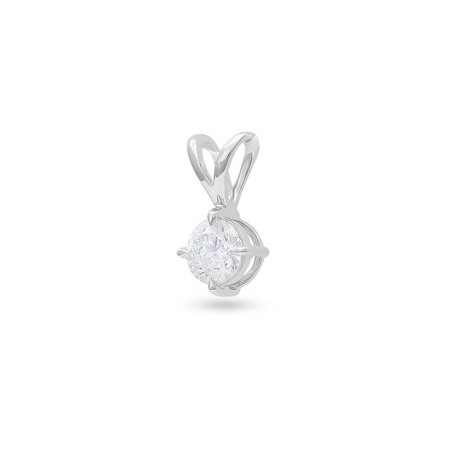 Tanishq 18KT Diamond Pendant for Women