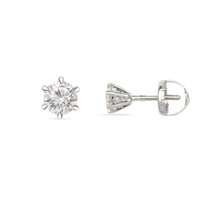 Tanishq 18KT Diamond Earrings for Women 2
