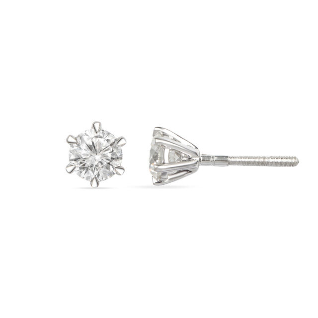 Tanishq 18KT Diamond Earrings for Women 4