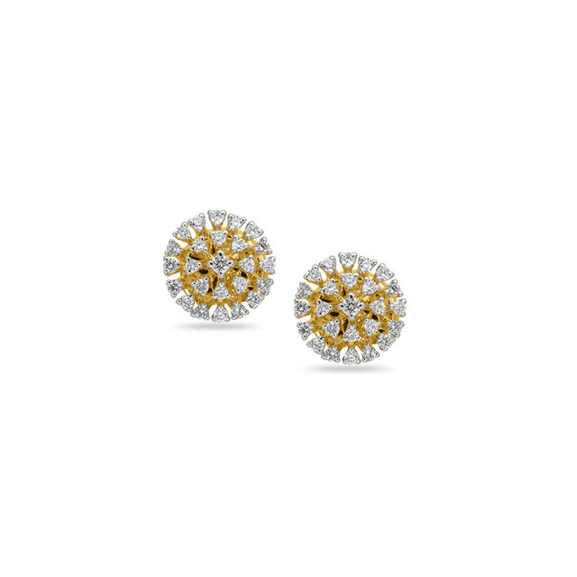 Tanishq 18KT Diamond Earrings for Women 