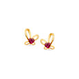 Tanishq 18 Karat Gold Earrings for Women 