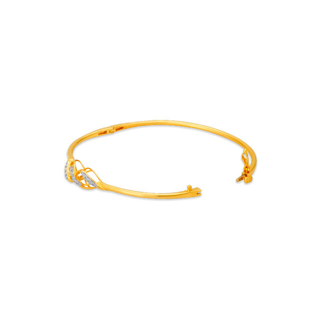 Tanishq 18KT Diamond Bangle for Women 4