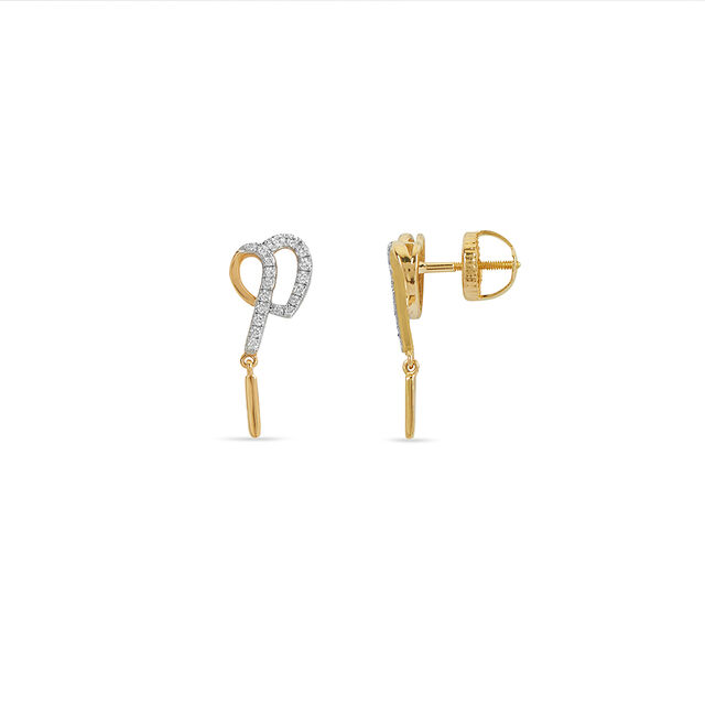 Endless Love Heart Earrings 2