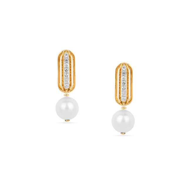 Mia 18KT Diamond Earrings for Women 