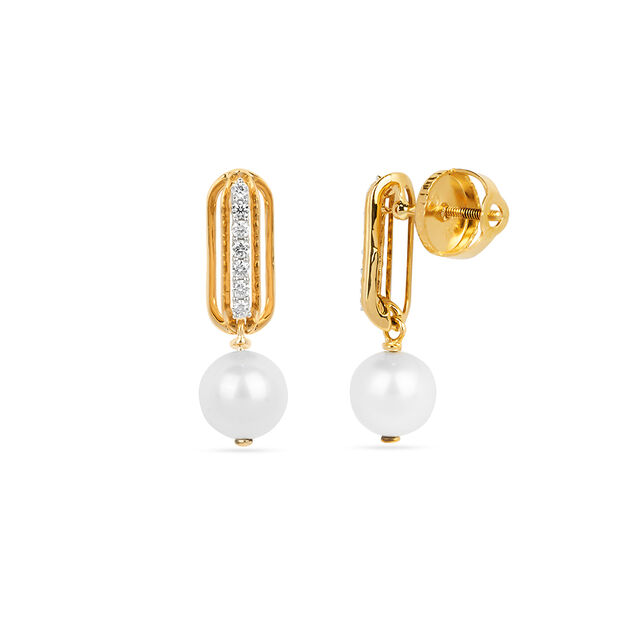 Mia 18KT Diamond Earrings for Women 2