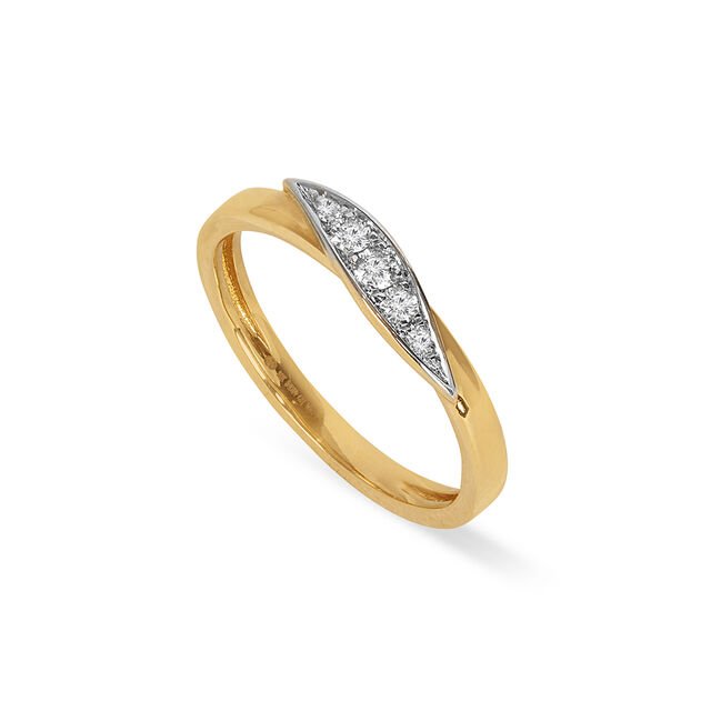 Tanishq 18KT Diamond Finger Ring for Women 2