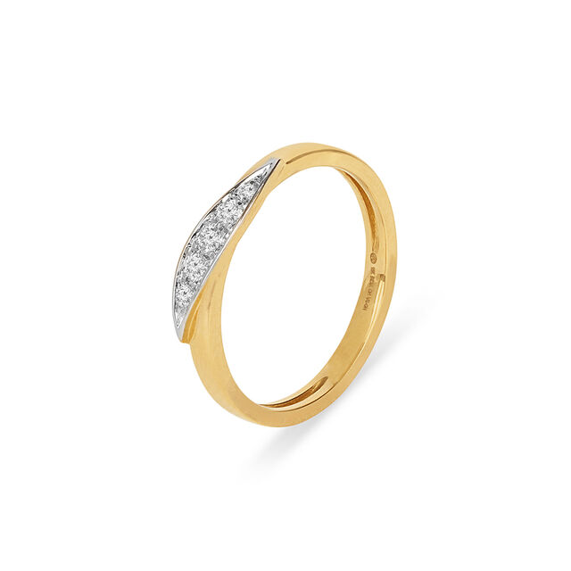 Tanishq 18KT Diamond Finger Ring for Women 3