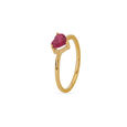 Timeless Ruby Heart Ring 2