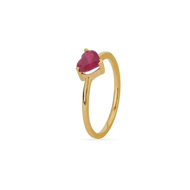 Timeless Ruby Heart Ring 2