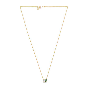 Mia 18KT Diamond Pendant with Chain for Women
