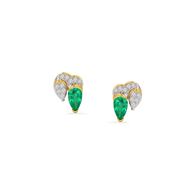 Tanishq 18KT Diamond Earrings for Women 