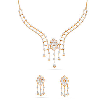 Blooming Elegance Necklace Set
