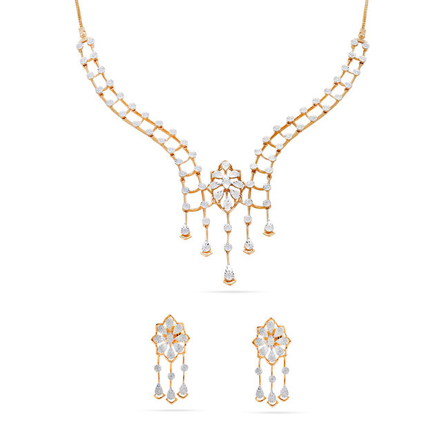 Blooming Elegance Necklace Set 