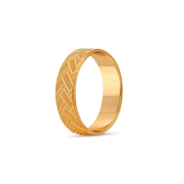 Tanishq 18KT  Gold Finger Ring  for Men