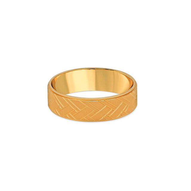Tanishq 18KT  Gold Finger Ring  for Men