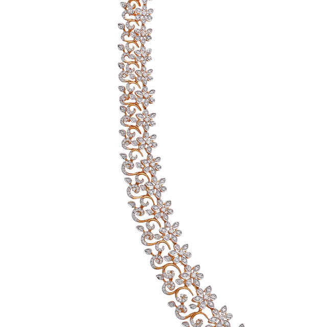 Tanishq 18 Karat Diamond Haaram for Women 3