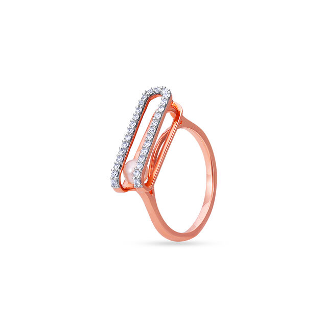 Tanishq 18KT Diamond Finger Ring for Women