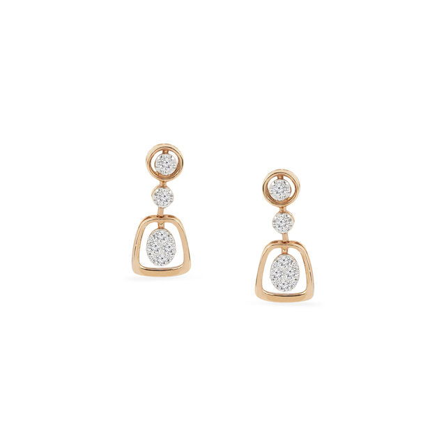 Tanishq 18KT Diamond Necklace Set for Women 5