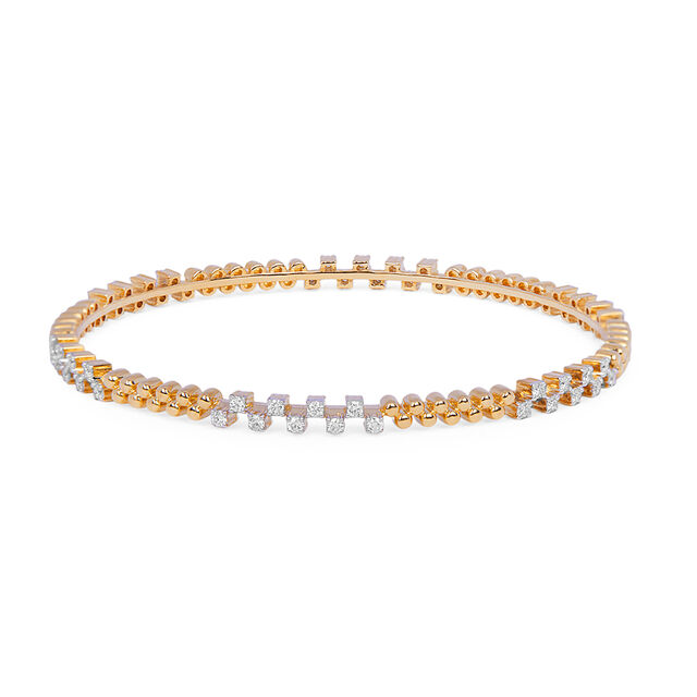 Tanishq 18KT Diamond Bangle for Women 