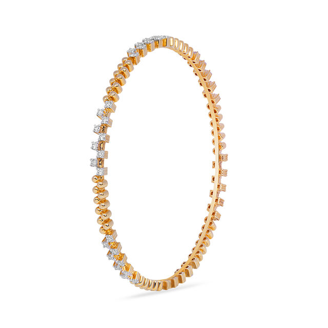 Tanishq 18KT Diamond Bangle for Women 3