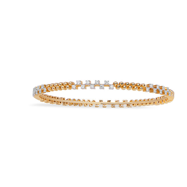 Tanishq 18KT Diamond Bangle for Women 4