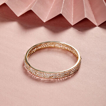 Tanishq 18 Karat Diamond Bangle for Women