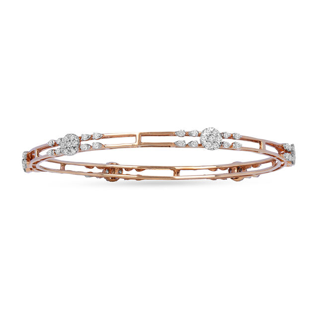 Tanishq 18KT Diamond Bangle for Women 3