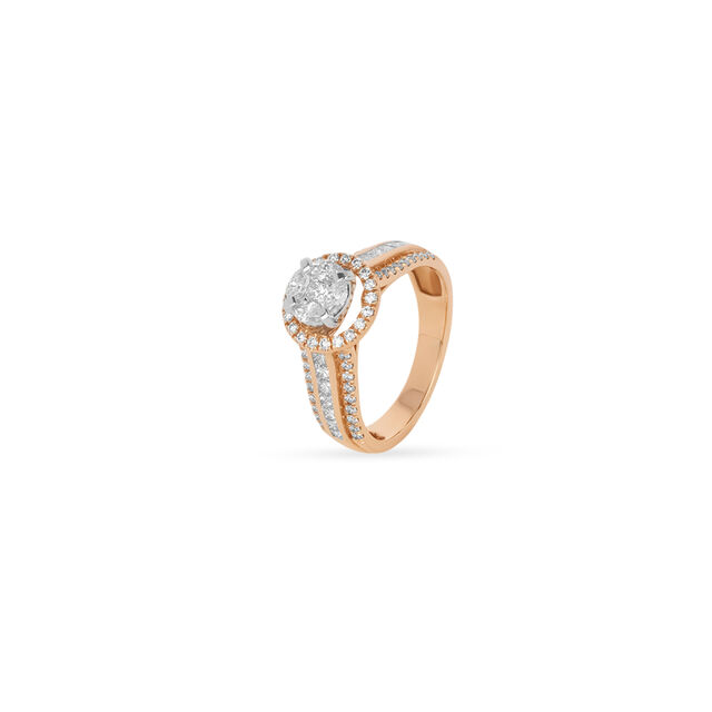 Tanishq 18KT Diamond Finger Ring for Women 2