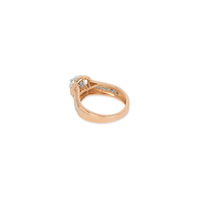 Tanishq 18KT Diamond Finger Ring for Women 4