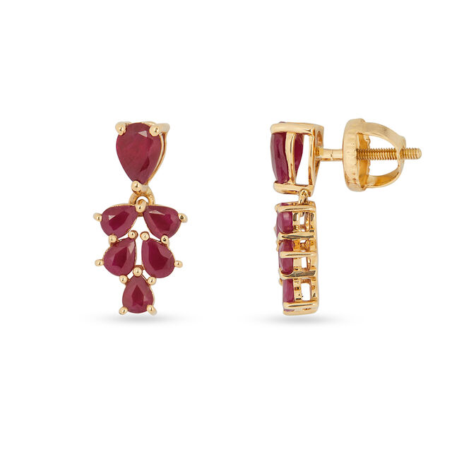 Tanishq 18KT  Earrings for Women 3