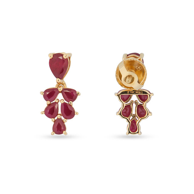 Tanishq 18KT  Earrings for Women 4