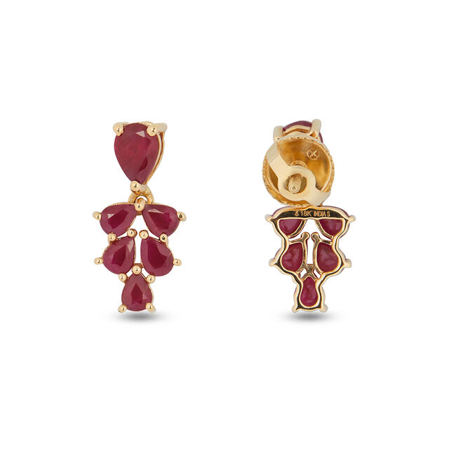 Tanishq 18KT  Earrings for Women 5