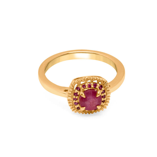 Tanishq 18KT Gold Finger Ring for Women
