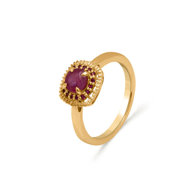 Tanishq 18KT Gold Finger Ring for Women