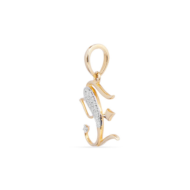 Tanishq 18KT Diamond Pendant for Women 3