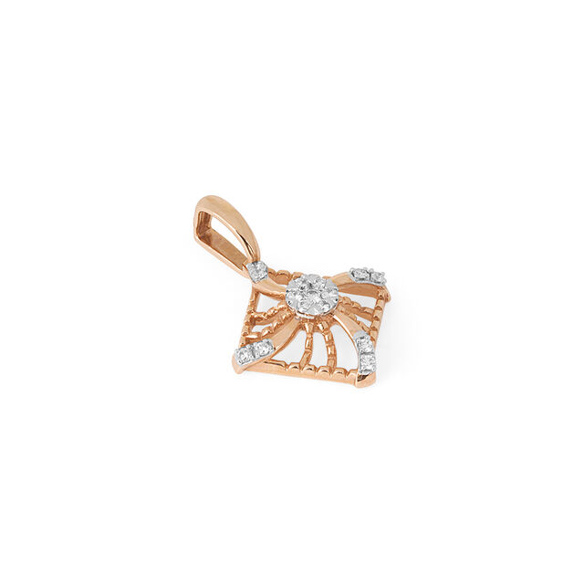 Tanishq 18KT Diamond Pendant for Women 4
