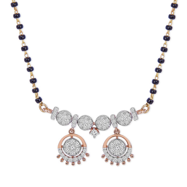 Tanishq 18KT Diamond Mangalsutra for Women 2