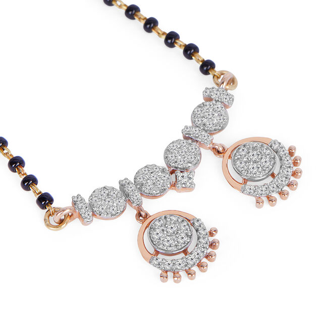 Tanishq 18KT Diamond Mangalsutra for Women 3