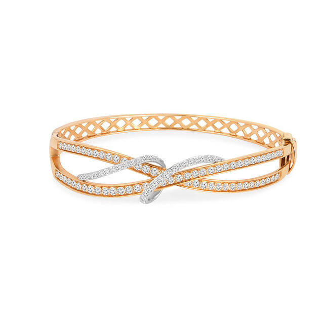 Tanishq 18KT Diamond Bangle for Women 