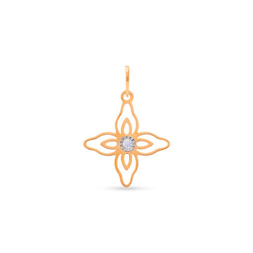 Tanishq 18 KT Diamond Pendant for Women